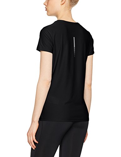 ASICS SS Top Camisetas, Mujer, Balance Black, S