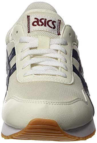 ASICS Tiger Runner, Zapatillas Hombre, Cream/Peacoat, 36 EU