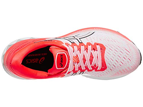 ASICS Women's Gel-Kayano 27 Tokyo Running Shoe (TGR-1012A948 4806640 6.5 (100) WHT/Sunrise R)