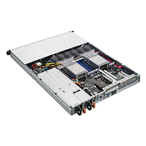 ASUS RS500-E8-RS4 V2 - Servidor para Montaje en Rack (2 sockets 2011-3/Intel C612/DDR4/S-ATA/600/1U, Color Plateado