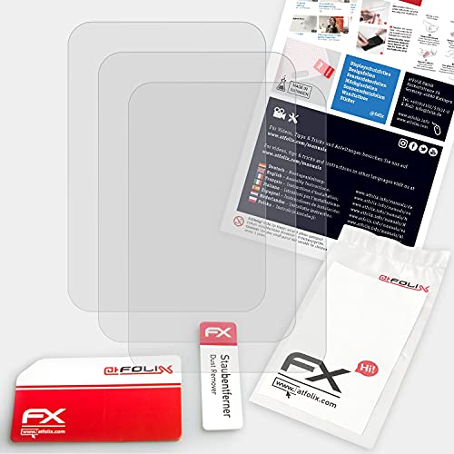 atFoliX Película Protectora Compatible con Sigma ID Tri Lámina Protectora de Pantalla, antirreflejos y amortiguadores FX Protector Película (3X)