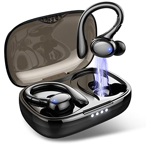 Auriculares Inalambricos Deportivos, Auriculares Bluetooth 5.1 Sport IP7 Impermeable Cascos Inalambricos con Microfono, Control Táctil In-Ear Auriculares Running, Hi-Fi Estéreo, Reproducci 40 Horas