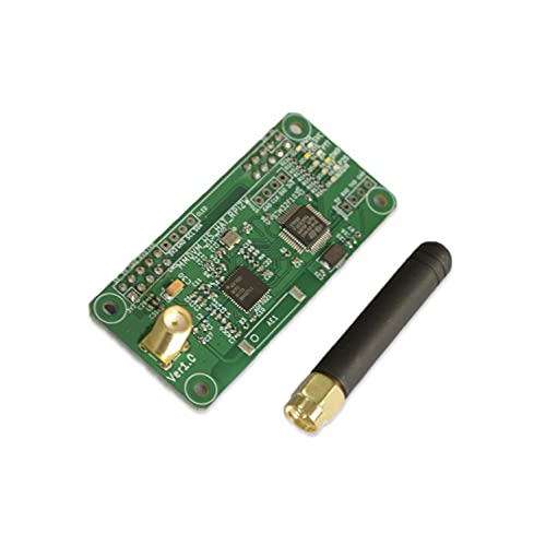 AURSINC MMDVM Hotspot Board + Antena Soporte UHF VHF Soporte P25 DMR YSF DSTAR NXDN POCSAG para Raspberry Pi-Zero W, Pi 3 (Placa OLED)