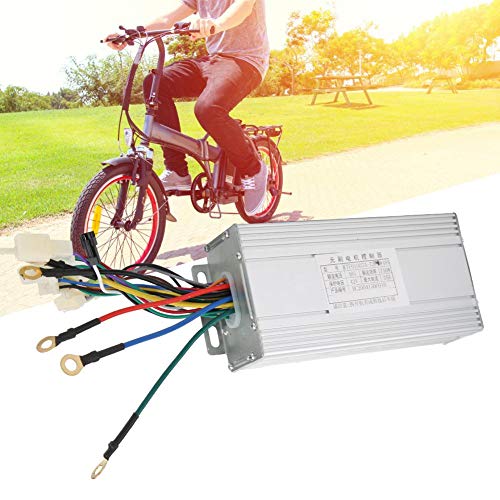 Baverta Controller Brushless-Controller Bicicleta eléctrica Aluminio Durable Controlador sin escobillas Accesorio para E-Bike Scooter eléctrico 48V 750W