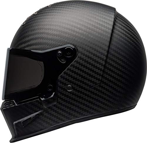 Bell Eliminator Carbon Solid Casco de motocicleta de cara completa - Matt Black 2XL