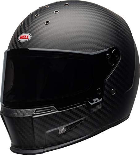 Bell Eliminator Carbon Solid Casco de motocicleta de cara completa - Matt Black 2XL