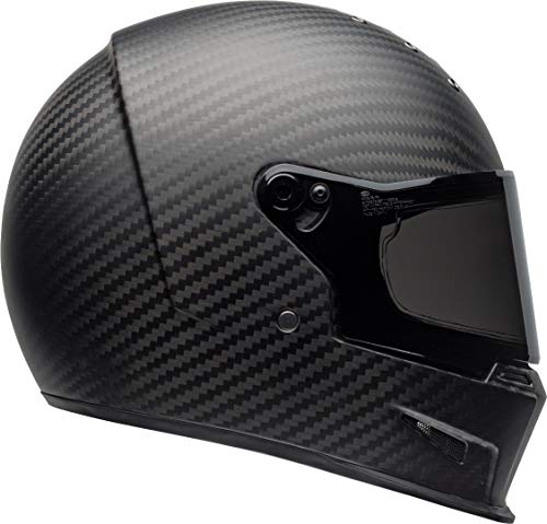 Bell Eliminator Carbon Solid Casco de motocicleta de cara completa - Matt Black 2XL