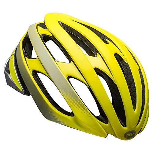 BELL Stratus Ghost MIPS Casco de Ciclismo Road, Mujer, Reflector hi-Viz Brillante, L | 58-62cm