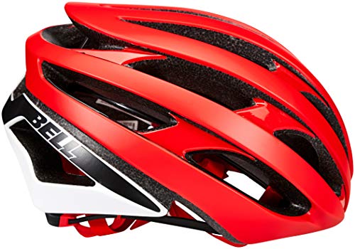 BELL Stratus MIPS Casco de Bicicleta Road, Unisex Adulto, Rojo Mate y Negro, S | 52-56cm