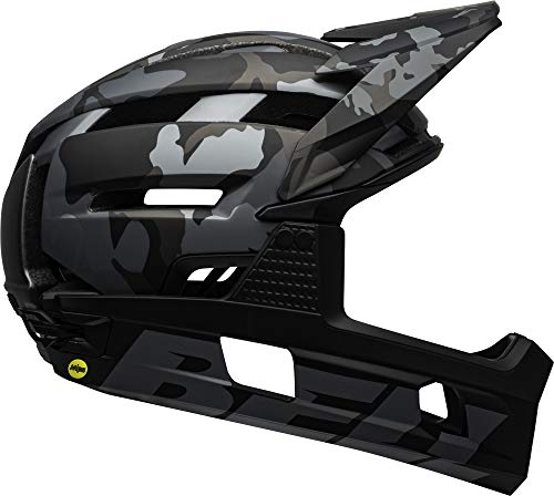 BELL Super Air R MIPS Casco para Bicicleta de montaña, Hombre, Camuflaje Mate y Negro Brillante, S | 52-56cm