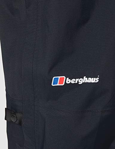 Berghaus Regenhose Standard Leg Paclite Pants Pantalones para Caminar, Uomo, Black, L