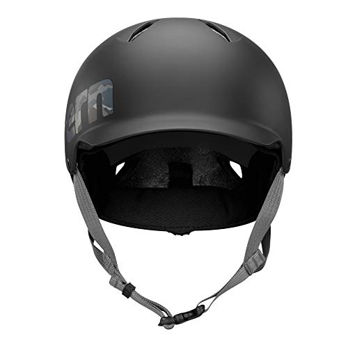 Bern Bandito Casco, Unisex niños, Logotipo de Camuflaje Negro Mate, Small/Medium