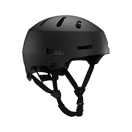 Bern Macon 2.0 - Casco de Ciclismo, Talla S, Color Negro