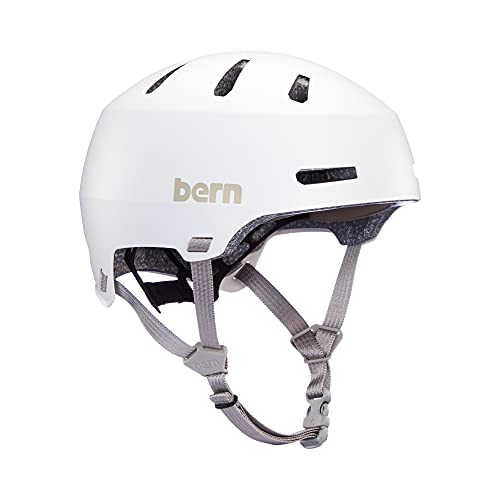 Bern Macon 2.0 - Casco de Ciclismo Unisex, Color Blanco, Talla S