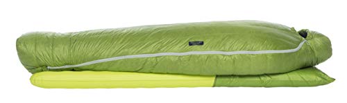 BIG AGNES Sarvis SL Saco de Dormir, Unisex, Verde, Largo