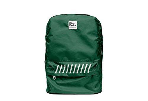 BikeParka Mochila plegable Ripstop (verde bosque)