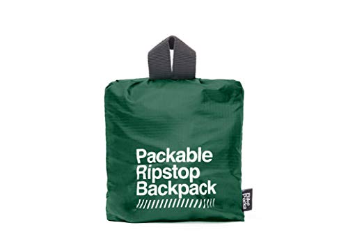 BikeParka Mochila plegable Ripstop (verde bosque)