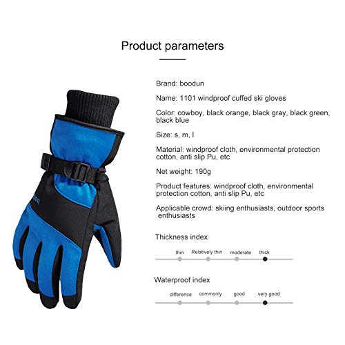 BIKETAFUWY Guantes de ciclismo para hombre y mujer, guantes de deporte con dedos completos, palma acolchada, para bicicleta, moto, carreras, deportes al aire libre, guantes de invierno