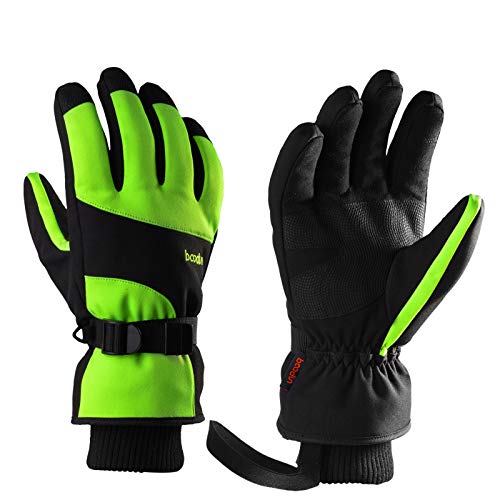 BIKETAFUWY Guantes de ciclismo para hombre y mujer, guantes de deporte con dedos completos, palma acolchada, para bicicleta, moto, carreras, deportes al aire libre, guantes de invierno