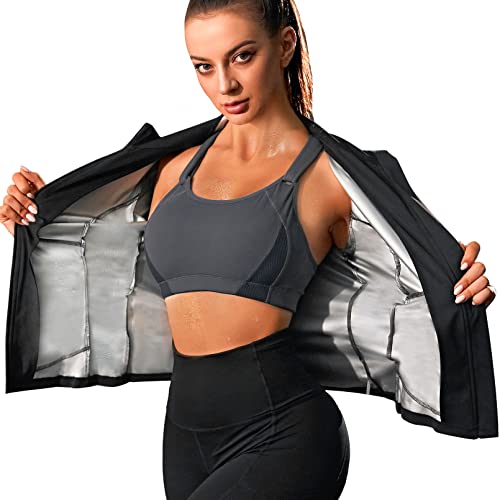 Bingrong Cortavientos Mujer Running Transpirable Chaqueta Deportiva Mujer Abrigos Impermeable Running Traje Sudoracion para Fitness