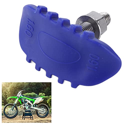 Bloqueo de Llanta de Neumático Trasero, Bloqueo de Llanta de Rueda de Motocicleta 1,6 Pulgadas / 4,1 Cm Metal de Nailon Ligero para Bicicleta de Pista para Motocross para 2 Tiempos 65 CC