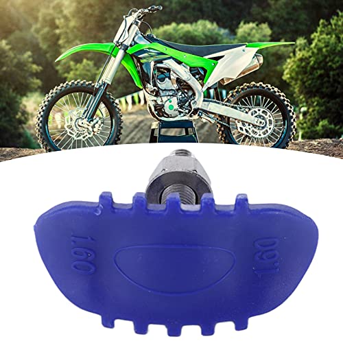 Bloqueo de Llanta de Neumático Trasero, Bloqueo de Llanta de Rueda de Motocicleta 1,6 Pulgadas / 4,1 Cm Metal de Nailon Ligero para Bicicleta de Pista para Motocross para 2 Tiempos 65 CC