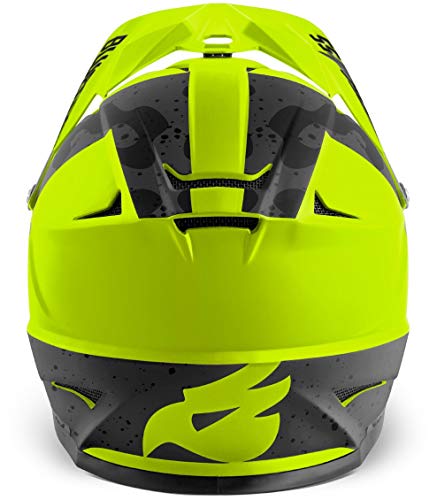 Bluegrass Casco Intox Negro/Amarillo Fluo Mate