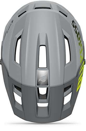 Bluegrass Casco Rogue Gris Fluo Mate BRI.M(56-58), Adultos Unisex, Multicolor (Multicolor)