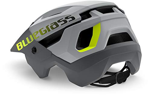 Bluegrass Casco Rogue Gris Fluo Mate BRI.M(56-58), Adultos Unisex, Multicolor (Multicolor)