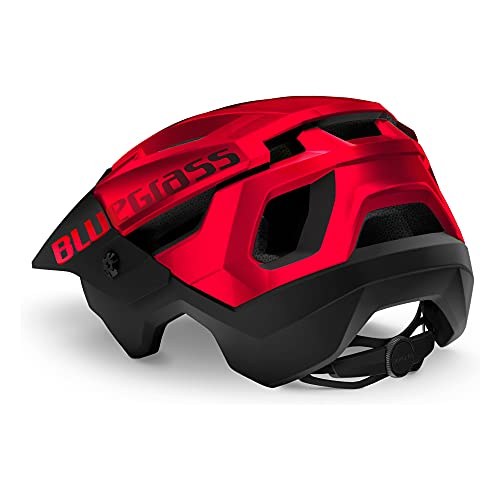 Bluegrass Casco Rogue Rojo Meta.Mate BRI.M(56-58), Adultos Unisex, Multicolor (Multicolor)