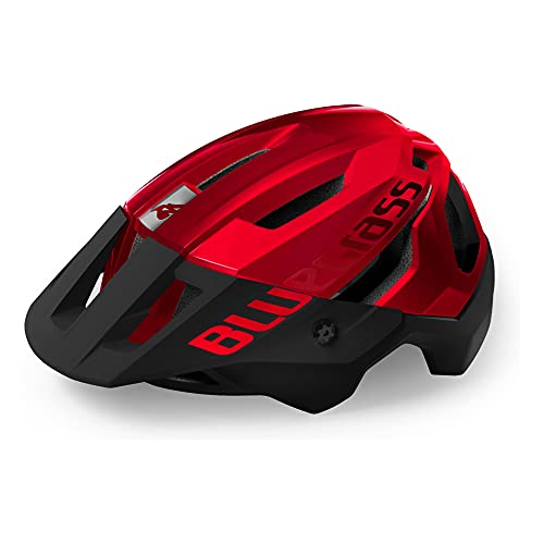 Bluegrass Casco Rogue Rojo Meta.Mate BRI.M(56-58), Adultos Unisex, Multicolor (Multicolor)