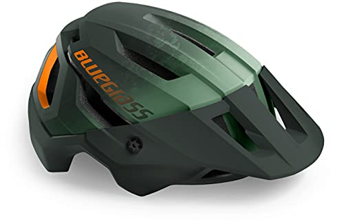 Bluegrass Rogue - Casco (56-58 cm), color verde y naranja