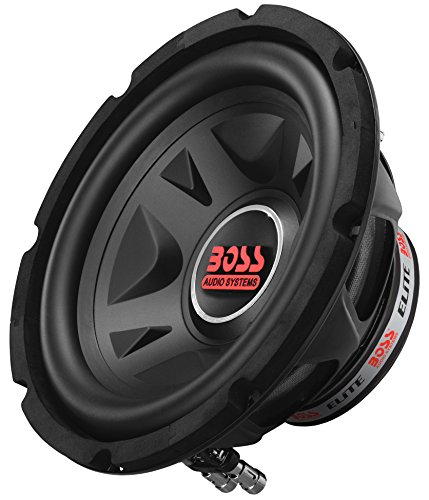 BOSS Audio Elite BE10D - Subwoofer para coche de 10 pulgadas, 800 vatios de potencia máxima, bobina de voz dual de 4 ohmios