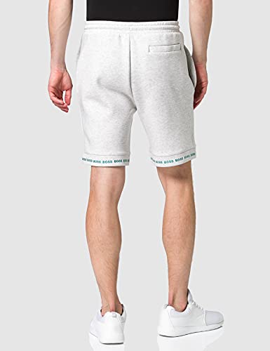 BOSS Headlo 1 Pantalones Cortos para Correr, Gris Pastel Claro 57, XS para Hombre