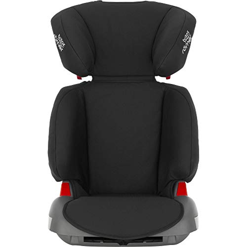 BRITAX RÖMER Silla Coche ADVENTURE Flexible con Protecciones Laterales Niño de 15 a 36 kg, Grupo 2/3, de 3,5 Años a 12 Años, Cosmos Black, No tiene ISOFIX