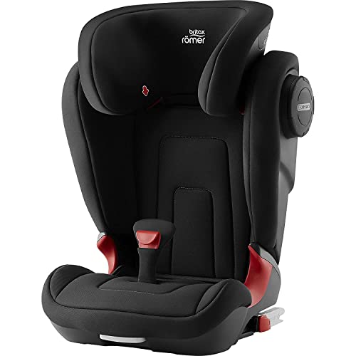 BRITAX RÖMER Silla Coche KIDFIX2 S con Protecciones Laterales Niño de 15 a 36 kg Grupo 2/3 de 3,5 a 12 Años, Cosmos Black