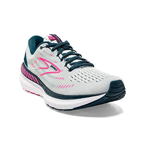 Brooks Glycerin GTS 19, Zapatillas para Correr Mujer, Ice Flow Navy Pink, 40 EU