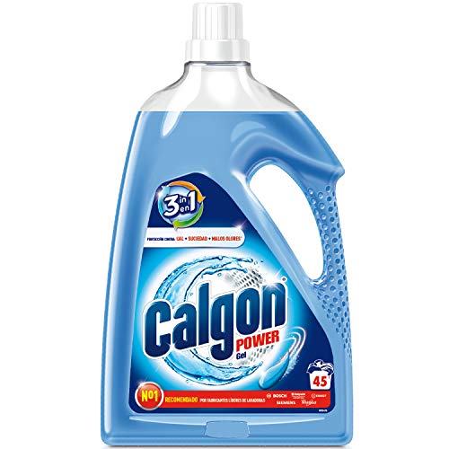 Calgon Power Gel - Antical para la Lavadora, Elimina Olores y Suciedad, en Formato Gel, 2.25 l, 45 dosis