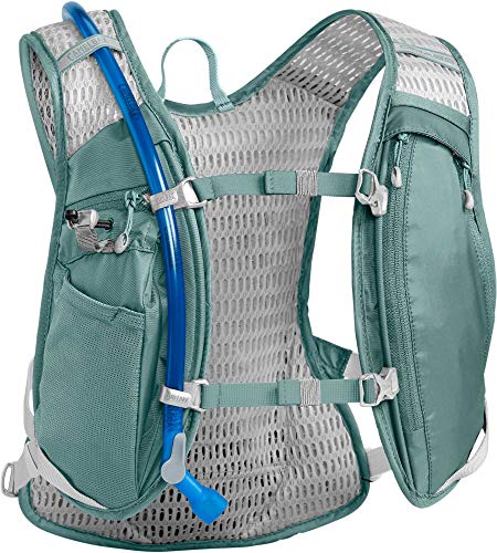 CamelBak Chase - Chaleco para mujer, color azul mineral, plateado, talla única