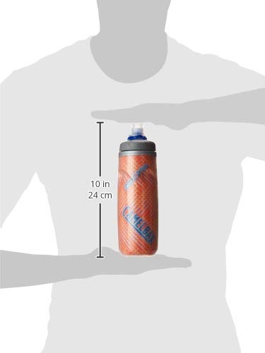 CAMELBAK Podium Big Chill 25 oz Isoliert Botella de Agua, Unisex Adulto, Poppy, 750 ml