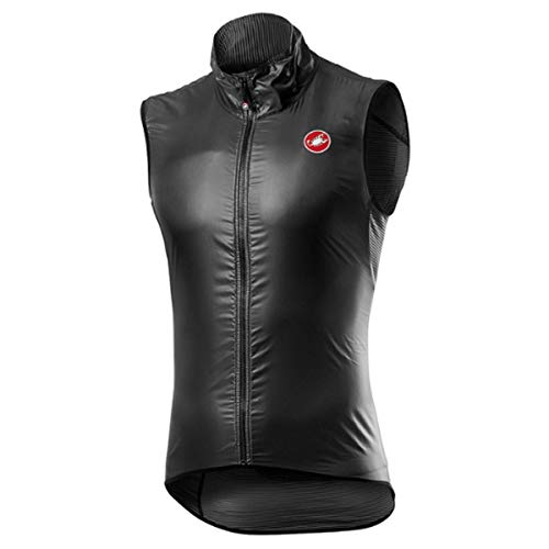 CASTELLI Aire Vest - Chaleco deportivo para hombre, Hombre, 4520057, Dark Gray, X-Large