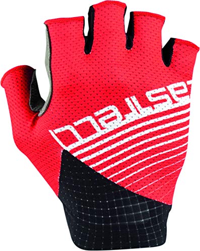 CASTELLI Guantes de ciclismo para hombre Competizione Glove, Hombre, 4520035-023, rojo, XX-Large