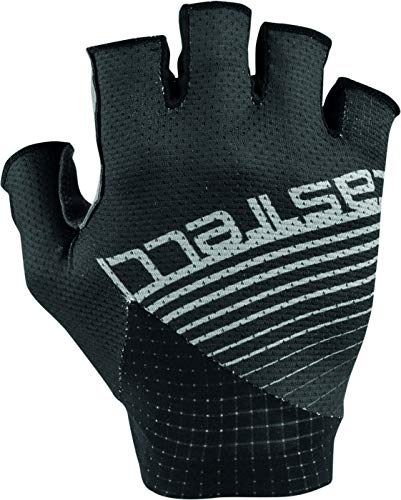 Castelli Guantes de Ciclismo para Hombre, Negro, XXL