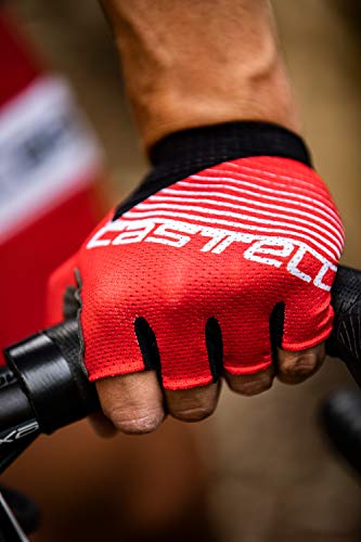 Castelli Guantes de Ciclismo para Hombre, Negro, XXL