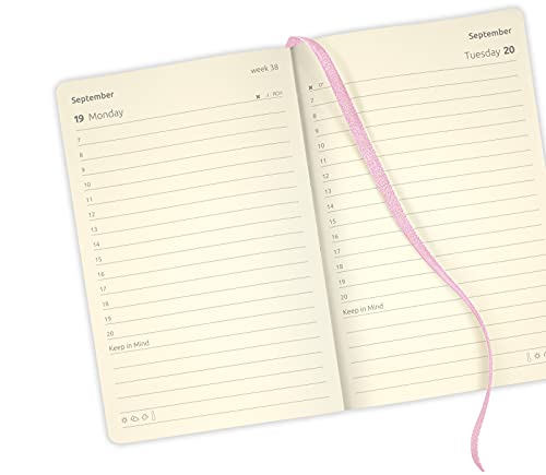 Castelli Milano EDEN Flamingo Diary 2022 9 x 14 cm Diario S/D Tapa dura 384 Pag