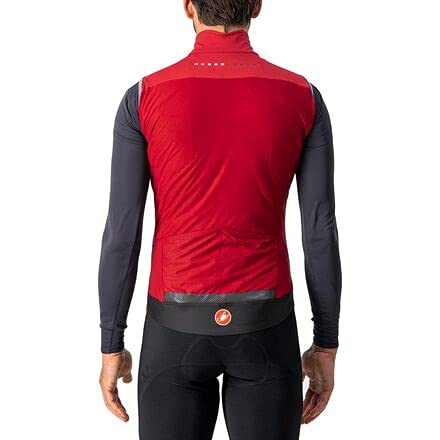 castelli Perfetto Ros Vest Chaqueta, Hombre, Pro Red, L