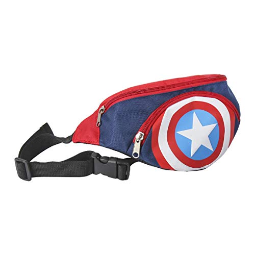 CERDÁ LIFE'S LITTLE MOMENTS Artesania Cerda Bolso Riñonera Avengers, Azul, 33 cm