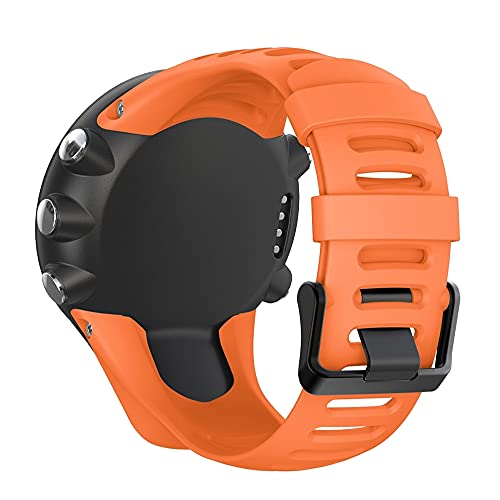 Chainfo Repuesto de Correa de Reloj de Silicona Compatible con Suunto Ambit3 Peak/Ambit 2 / Ambit 1, Caucho Fácil de Abrochar para Relojes y Smartwatch (Pattern 2+Pattern 6)