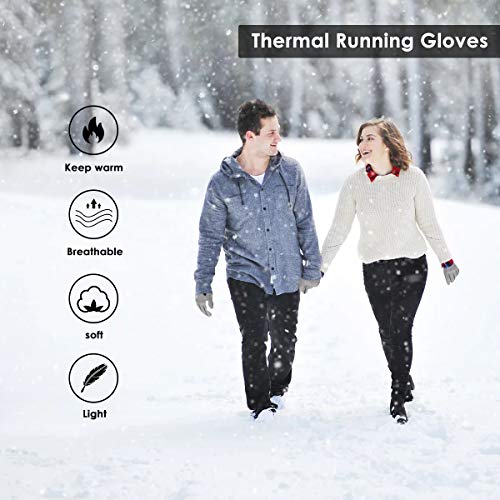 CHEREEEKI Guantes de Moto, Guantes para Pantalla Táctil, Impermeables y Resistentes al Viento, Guantes de Invierno Cálidos y Antideslizantes Guantes para Mujeres y Hombres(XXL, Negro)