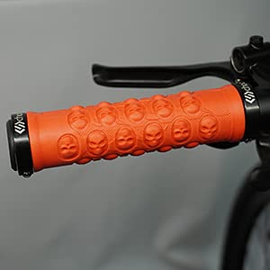 Chooee Rojo BMX MTB Cycle Bicicleta de Montaña Mango de la Barra de Goma Extremo Grip